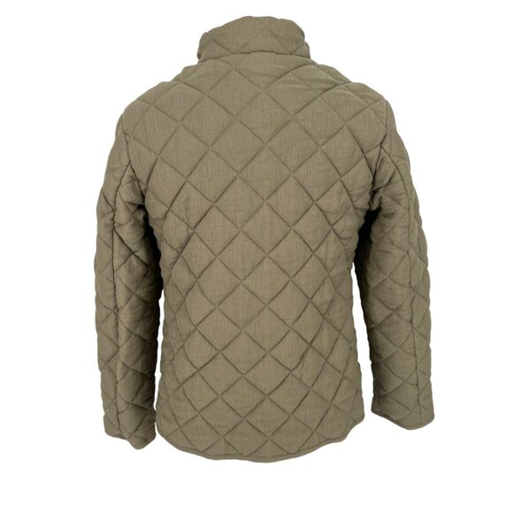 Market & Spruce Quilted Field Jacket Olive Green Size Small NWT - Picture 6 of 11